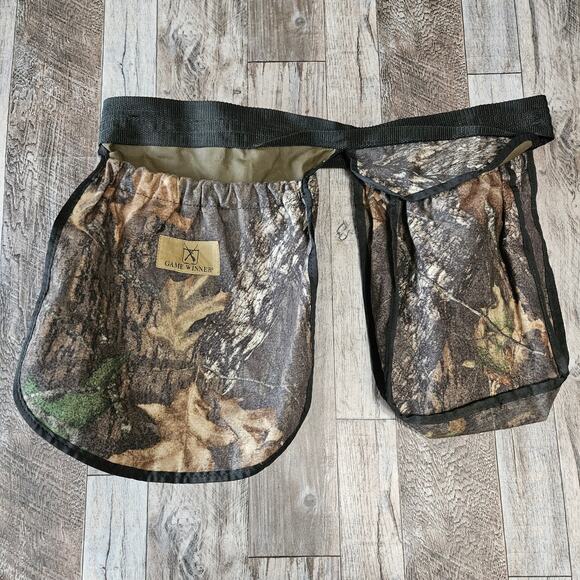 Game Winner Hunting Vest Game Bag Size Large Camo Woods Cotton Nylon Outdoor Set - Picture 5 of 15